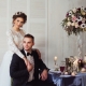 We hold a wedding photo session in the studio
