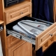 Built-in ironing boards: features and varieties