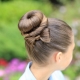 Kiểu tóc trong 5 phút đến trường cho trẻ em với độ dài tóc trung bình