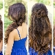 Mga magagandang hairstyles para sa napakatagal na buhok
