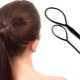 Hairstyles na may buhok loop