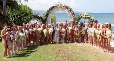 Wedding in the nude