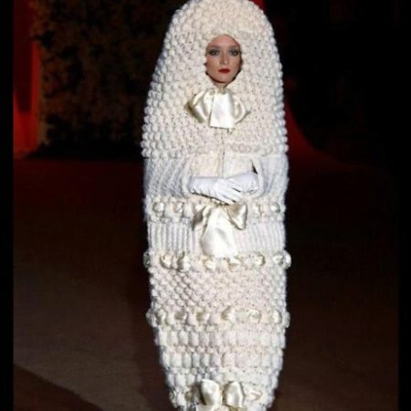 Cocoon dress by Yves Saint Laurent