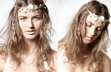 ถักเปียในทรงผม boho