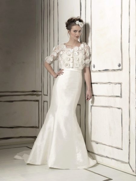 ชุดแต่งงานจาก Crepe de Chine