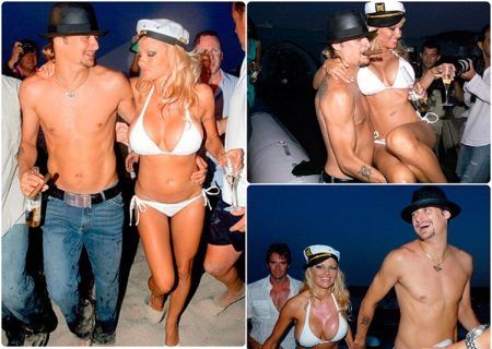 Frank ชุดแต่งงาน Pamela Anderson