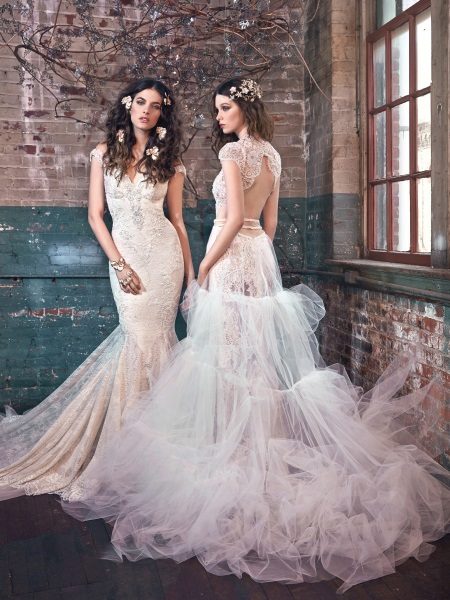Galia Lahav ชุดแต่งงานเปิดหลัง