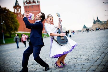 Váy cưới theo phong cách thập niên 60