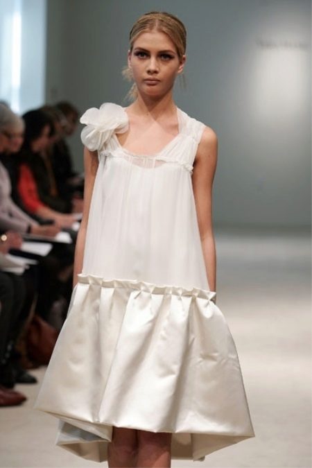 Wedding dress by Vera Wong