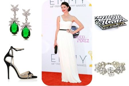 Accessories for an inexpensive evening dress