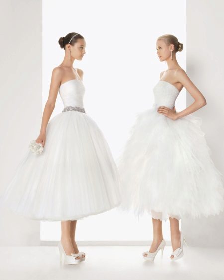 ชุดแต่งงานจาก Rosa Clara 2013 midi