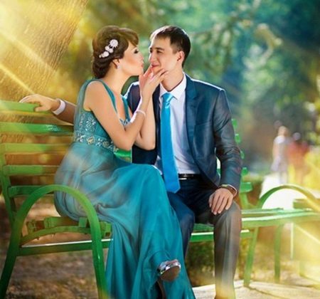 Đám cưới màu xanh