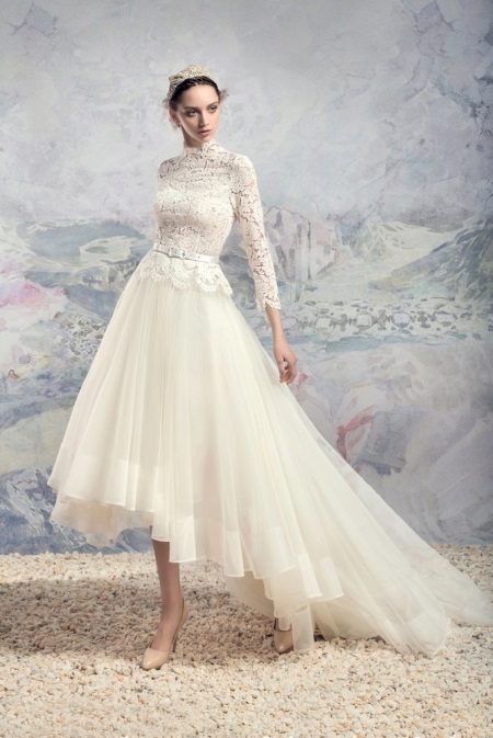 Wedding dress from Papilio short front long back