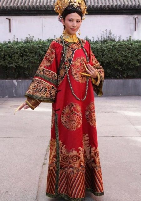 Traditional dress qipao (Cheongsam dress)