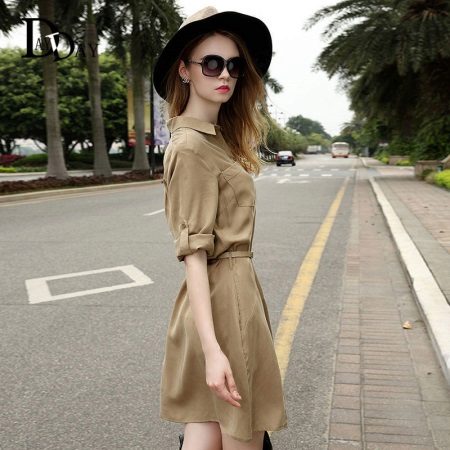ชุดเสื้อเชิ้ตสไตล์ Safari