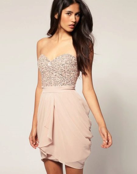 Tulip evening dress