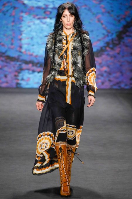 Váy cao-thấp boho