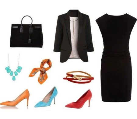 Black Dress Shawl