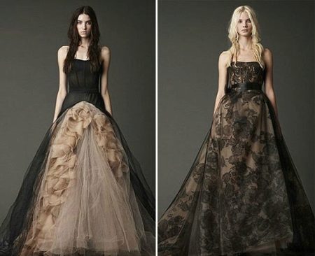 váy organza: sang trọng và hạn chế