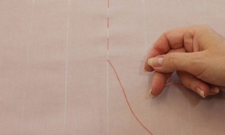 Pagmamarka ng mga linya ng folds