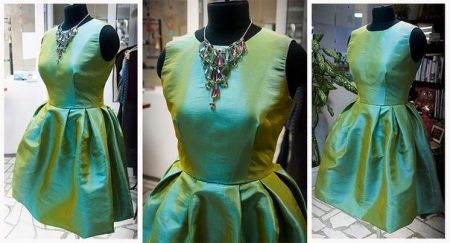 váy từ taffeta shanzhan