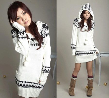เสื้อกันหนาวชุดฤดูหนาวสำหรับสาว ๆ