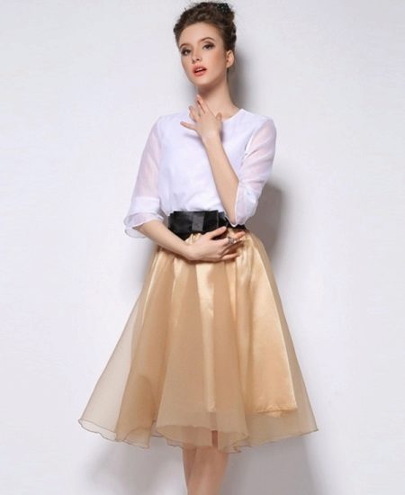 DIY Organza Skirt